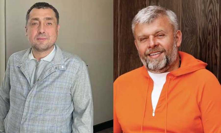 Hryhoriy Kozlovskyy and Oleksander Svishchov